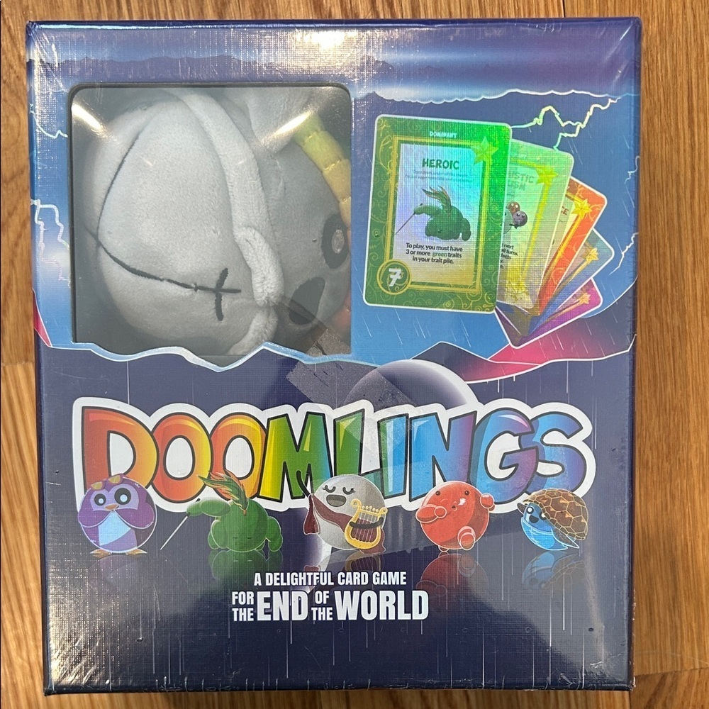 Doomlings Card Game with Plush